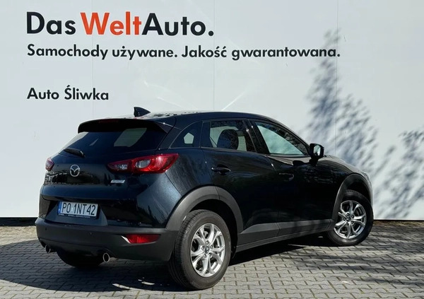 Mazda CX-3 cena 73900 przebieg: 60585, rok produkcji 2018 z Łuków małe 154